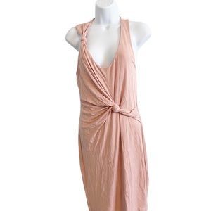 T Alexander Wang Ribbed Stretch Knit Bodycon Dress M